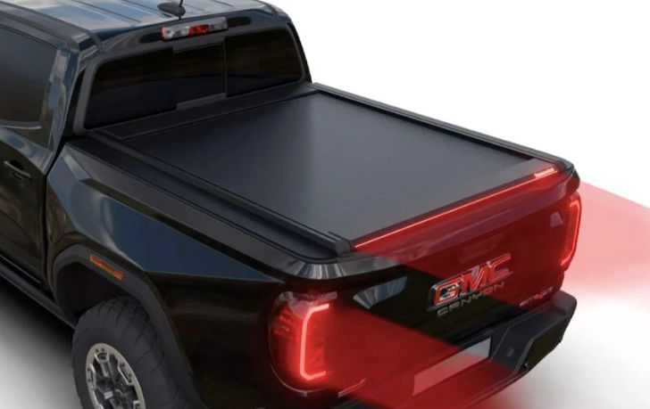 Electric Tonneau Cover with LED - GMC Canyon