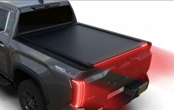 Electric Tonneau Cover with LED - Toyota Tundra