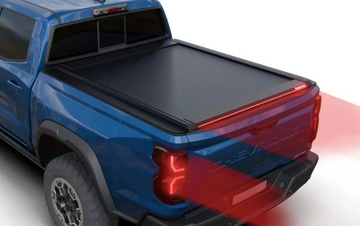 Electric Tonneau Cover with LED - Chevrolet Colorado