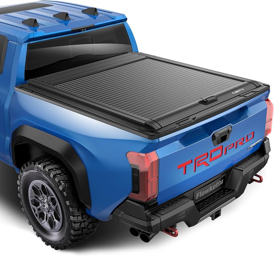 Electric Tonneau Cover with LED - Toyota Tacoma