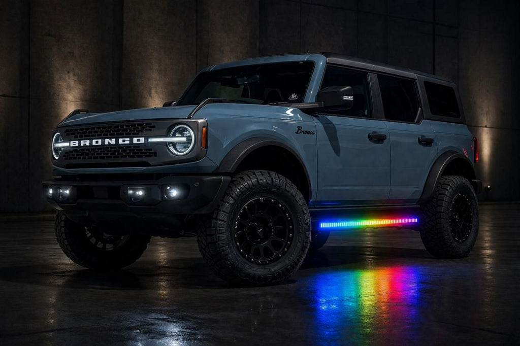 Electric Side Steps LED - Ford Bronco