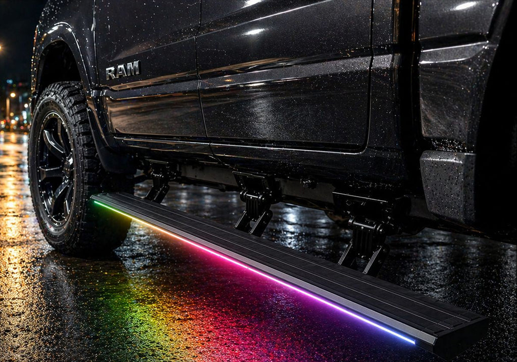 Electric Side Steps LED - RAM
