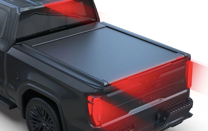 Electric Tonneau Cover with LED - GMC Sierra 1500