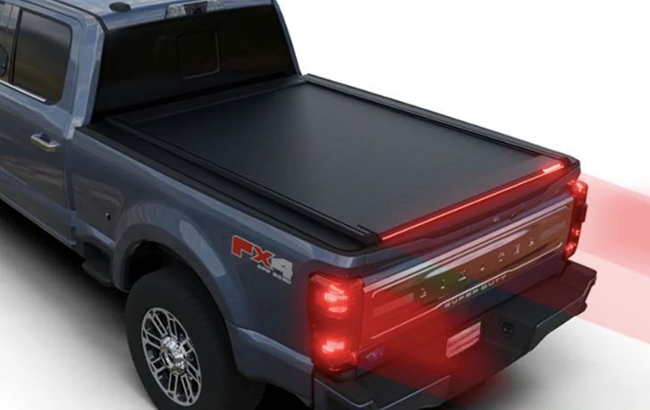 Electric Tonneau Cover with LED - Ford F250