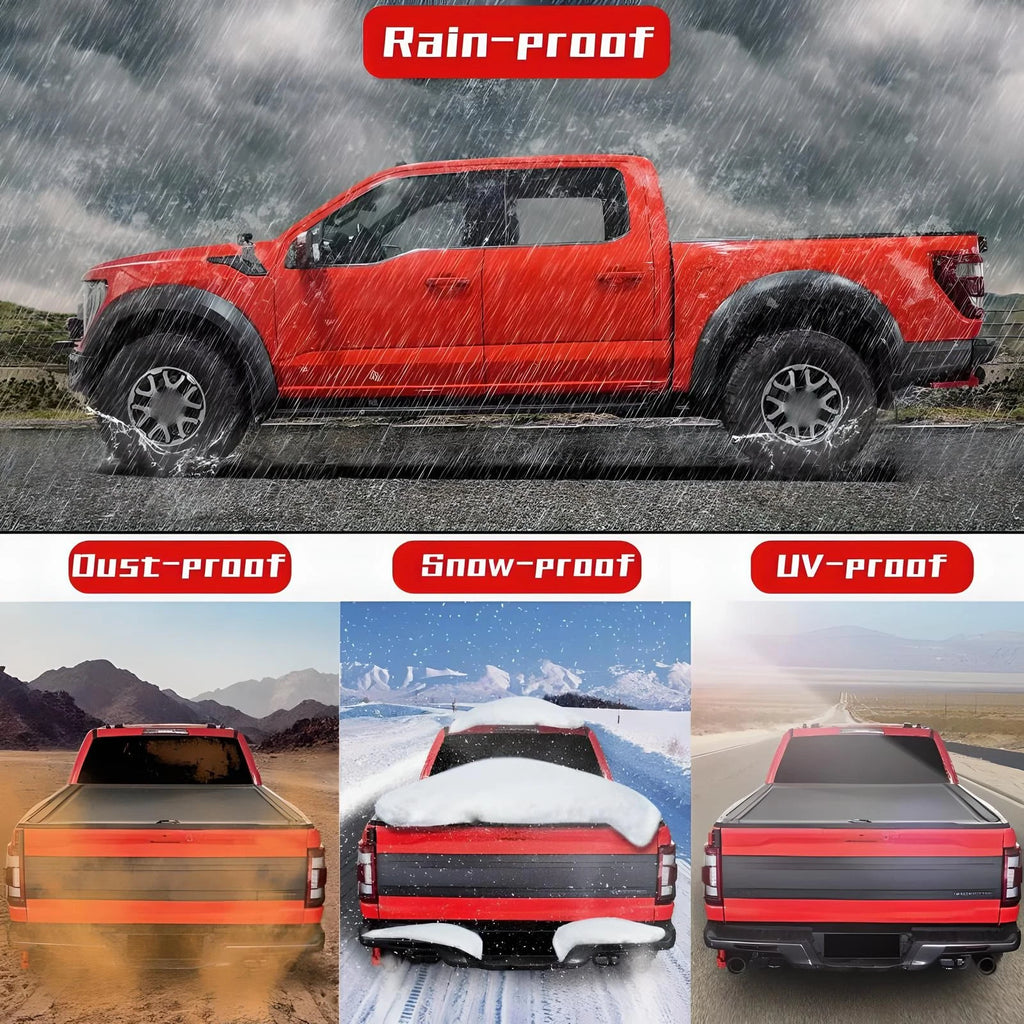 Retractable Tonneau Cover - Ford F150